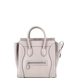 Celine Luggage Bag Smooth Leather Mini #228428C12B
